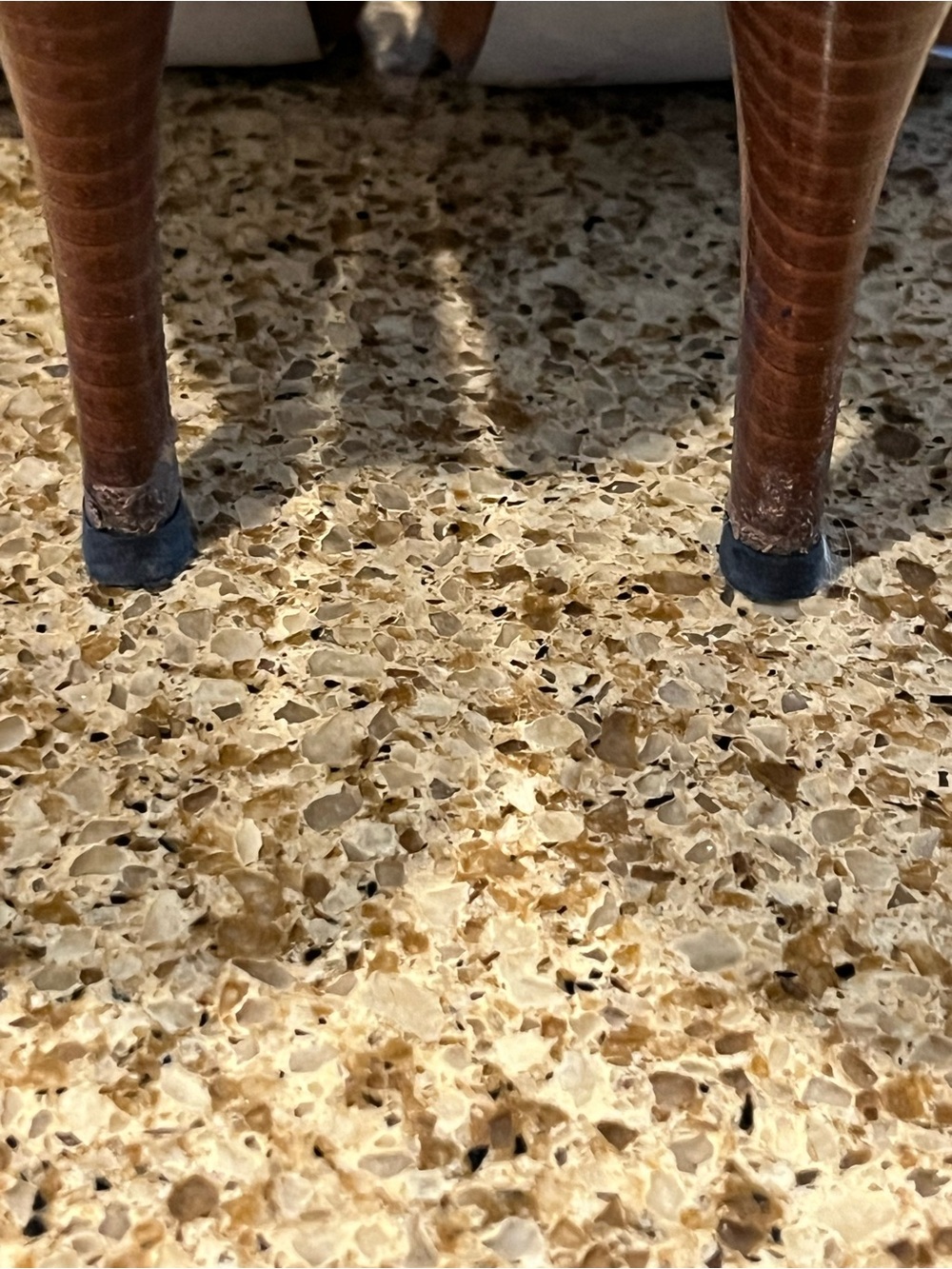 Guess Suede Peep Toe Bootie Heels 8.5 - Picture 9 of 9